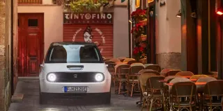 Kleine Elektroautos Honda e