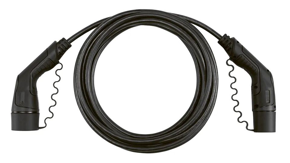 Typ 2 Ladekabel mit zwei Steckern - geeignet für öffentliche Ladesäulen und Wallboxen Typ 2 Ladekabel mit zwei Steckern - geeignet für öffentliche Ladesäulen und Wallboxen