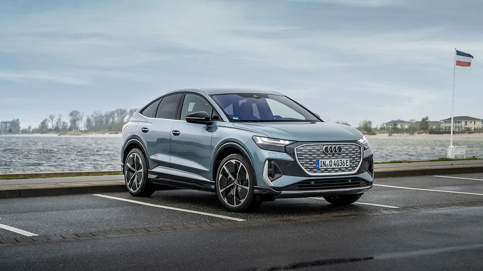 Audi Q4 Sportback e-tron von vorne