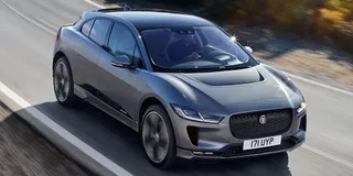 Frontansicht des Jaguar I-Pace