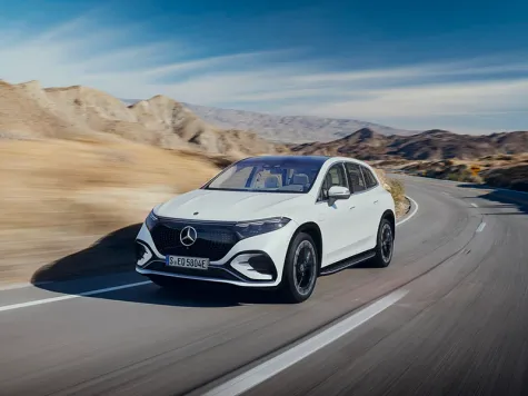 Fahrverhalten des Mercedes EQS SUV Fahrverhalten des Mercedes EQS SUV