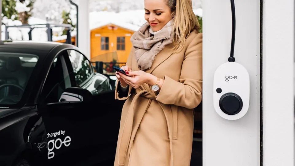 go-e Charger Gemini Flex beim PV-Überschussladen go-e Charger Gemini Flex beim PV-Überschussladen