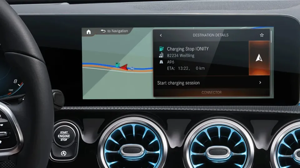 Mercedes mit Plug and Play Funktion