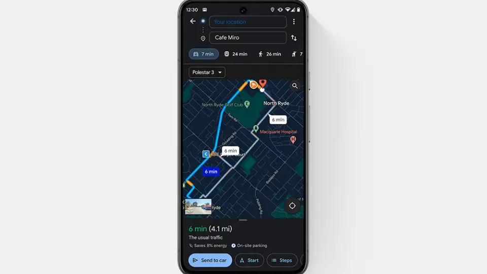 Android Auto fuer Polestar Android Auto fuer Polestar