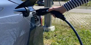 CCS-Anschluss Tesla Model 3