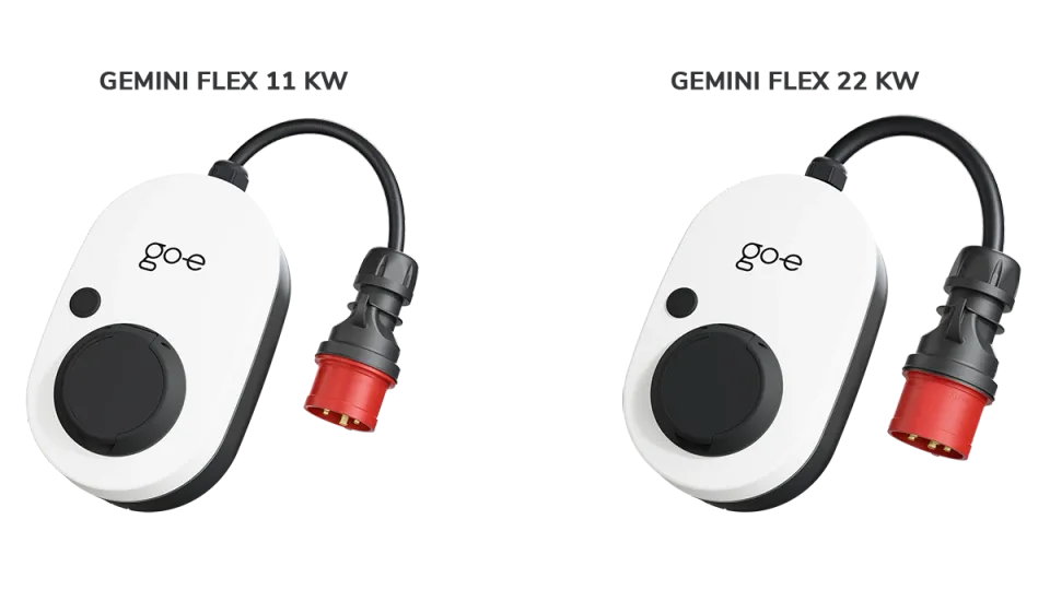 go-e Charger Gemini und Gemini Flex für PV-Überschussladen go-e Charger Gemini und Gemini Flex für PV-Überschussladen
