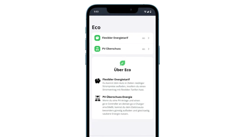 go-e App Einstellungsmöglichkeit für dynam. Stromverträge go-e App Einstellungsmöglichkeit für dynam. Stromverträge