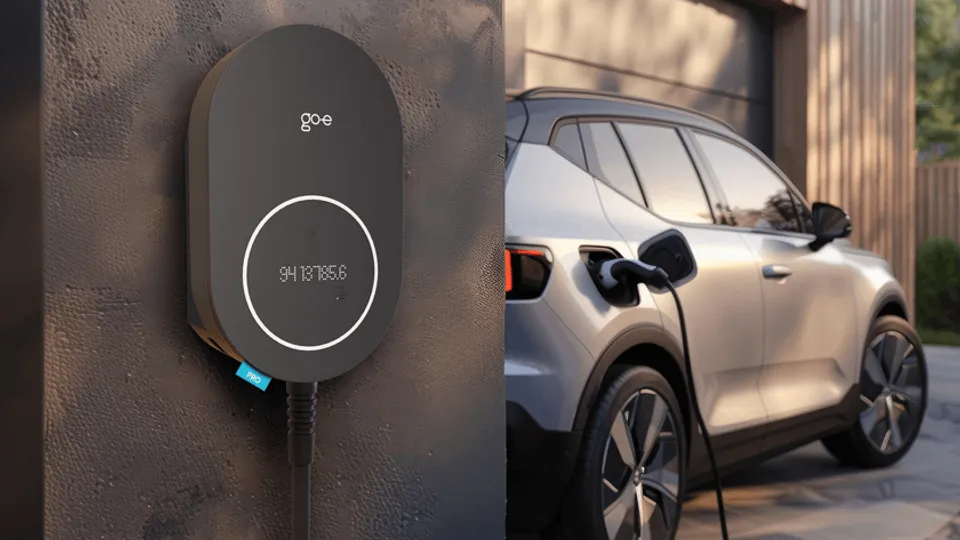go-e Charger Pro mit Plug and Charger Funktion go-e Charger Pro mit Plug and Charger Funktion