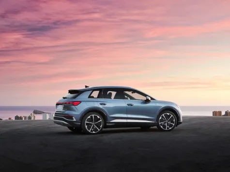 Audi Q4 e-tron Seitenansicht
