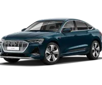 Audi e-tron Sportback 55 quattro Frontansicht Audi e-tron Sportback 55 quattro Frontansicht