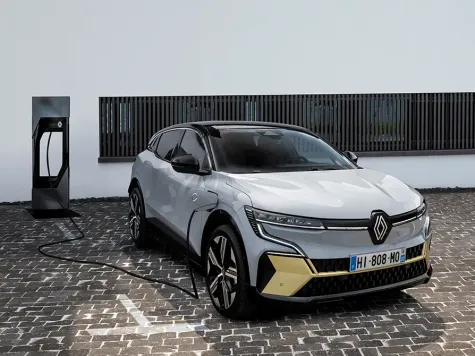 Mégane E-TECH Electric Kofferraum umgeklappt