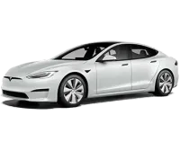 Tesla Model S Maximale Reichweite Frontansicht Tesla Model S Maximale Reichweite Frontansicht