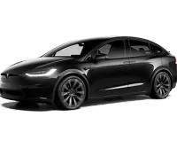 Tesla Model X Plaid Frontansicht Tesla Model X Plaid Frontansicht
