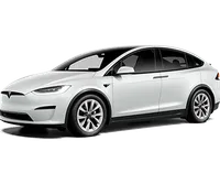Tesla Model X Maximale Reichweite Frontansicht