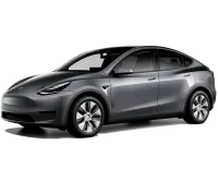 Tesla Model Y Hinterrad Frontansicht