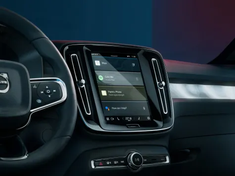 Volvo C40 Recharge Android Auto Volvo C40 Recharge Android Auto